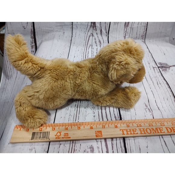Golden retriever yellow lab puppy stuffed animal plush toy realistic - Picture 5 of 5